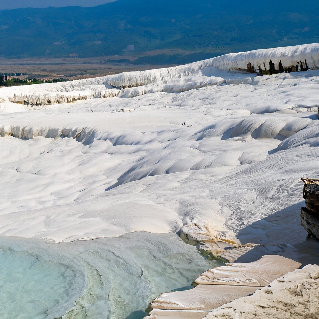 Denizli Pamukkale Travertenleri, nakliye